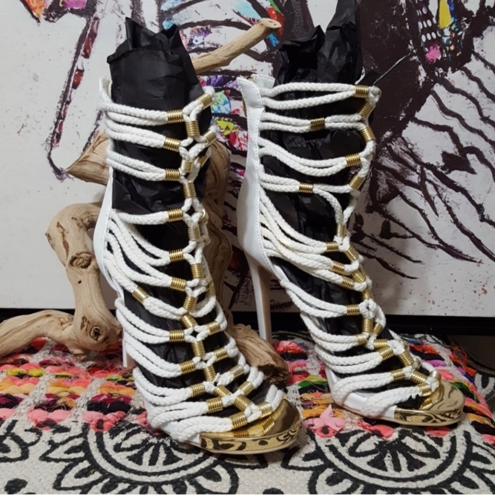 Wild Rose Rope heels - Picture 7 of 7